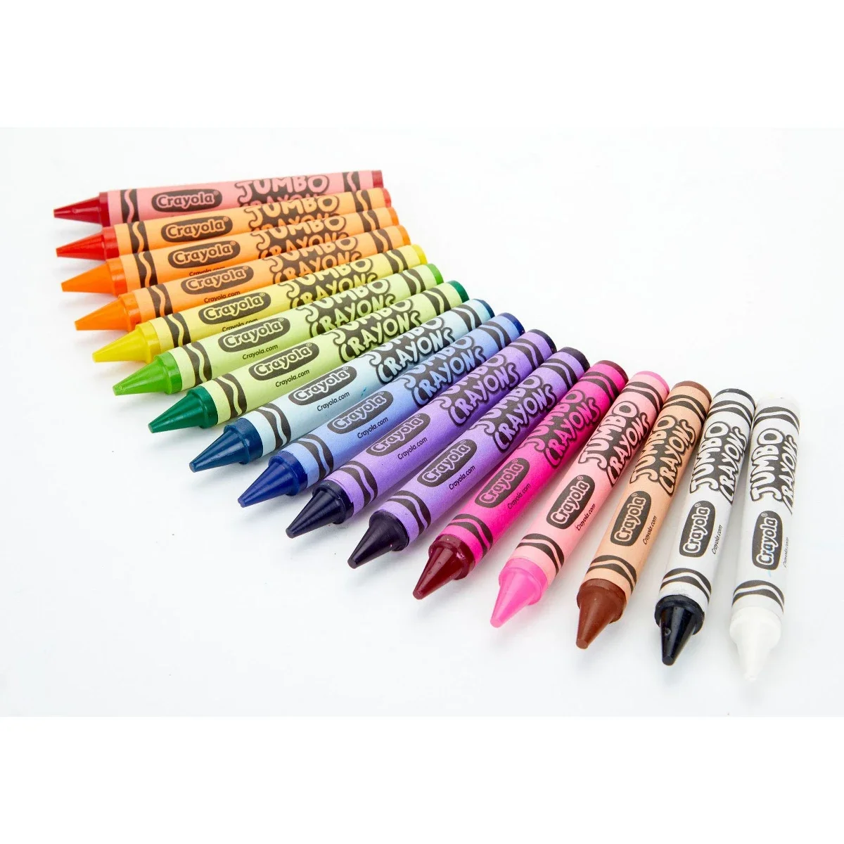 

Crayola 16ct Jumbo Crayons, Toddler School Supplies, Classroom Essentials for Preschool Teachers, Large Crayons, Coloring Gift, Ages 3+