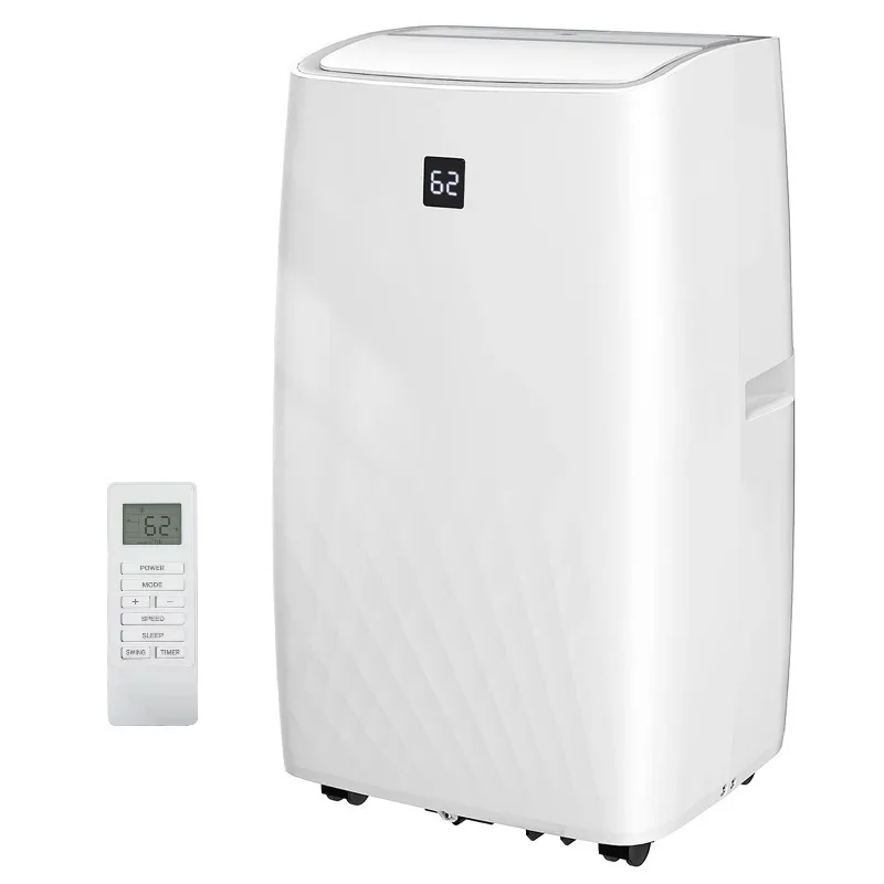 12000 BTU Portable Air Conditioner with Cool Air Dehumidifying Fan 24 Hour Timer UK EU Plug for Room and Vehicle