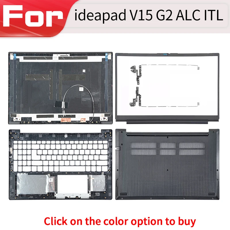 

Black New Laptop Cover For V15 G2 ALC V15 G2 ITL V15 G2 IJL Housing Case LCD Cover/Upper Cover/Bottom