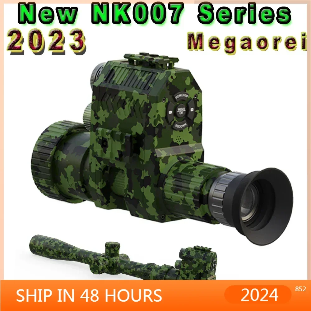 

CameraNEW Megaorei 2024 New Hot High-definition Digital Zoom Monocular Night Vision Riflescope For Hunting And Fishing And Campi