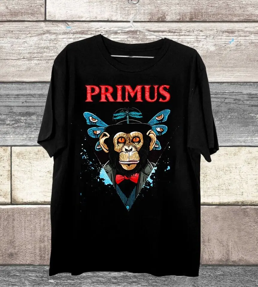 Новинка 2024, Летний тур-браслет Primus, подарок для фаната от S до 5XL, футболка S4780 Новинка 2024, Летний тур-браслет Primus, подарок для фаната от S до 5XL, футболка S4780