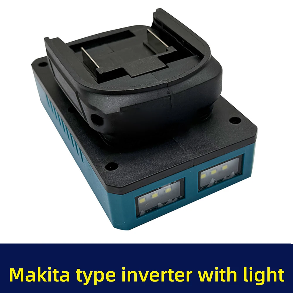 1821V Battery Inverter with USB 21V Input to 110V 127V 220V Output Voltage Converter Efficient Smart Battery Management System