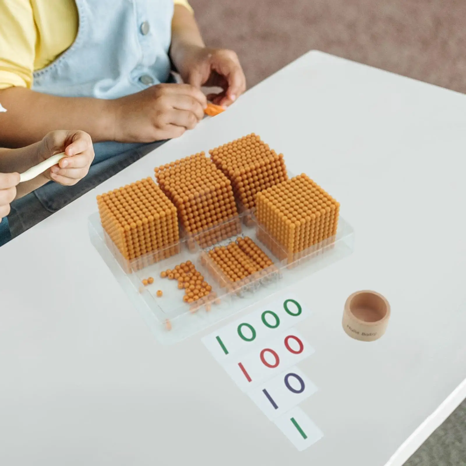 

Математическая банковская игра Монтессори с золотыми бусинами для детей дошкольного возраста