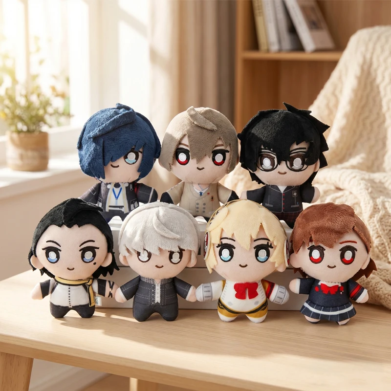 10cm 9 Styles Mini Cartoon Q-version Plushie Exquisite Anime Game Merchandise Hanging Keychain Decoration Gift For Boy And Girl