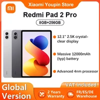 Xiaomi Redmi Pad 2 Pro WIFI Version Globale 12,1' 2,5K 120Hz Taux de Rafraîchissement Batterie 12000mAh Snapdragon ®   Plateforme mobile 7s Gen 4 1