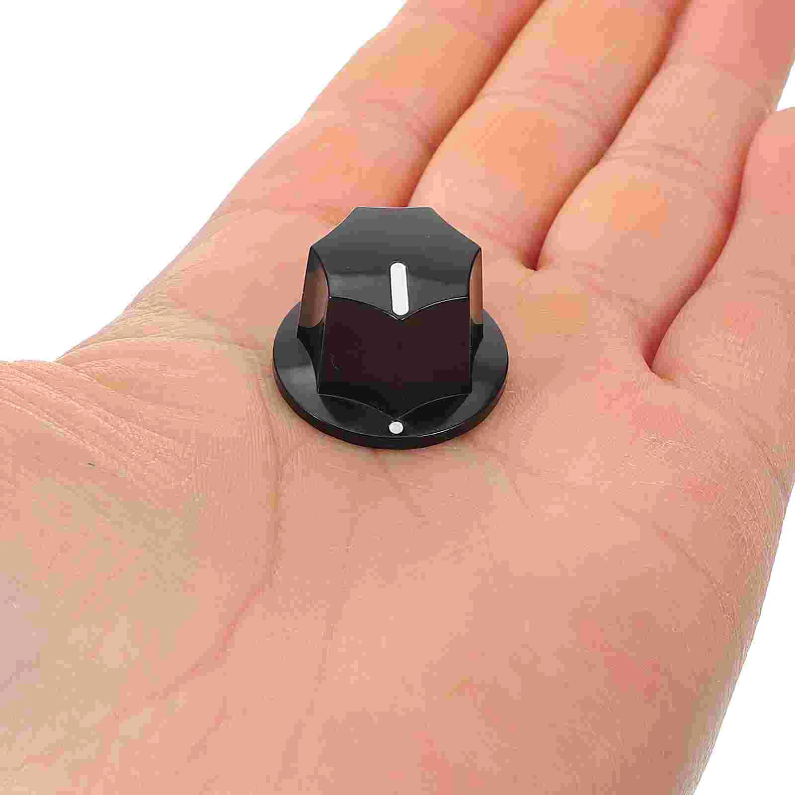 10 Pcs Electric Guitar Knob Machine Volume Knobs Instrument Amplifier Cap Potentiometer Caps Professional Control Abs Tone