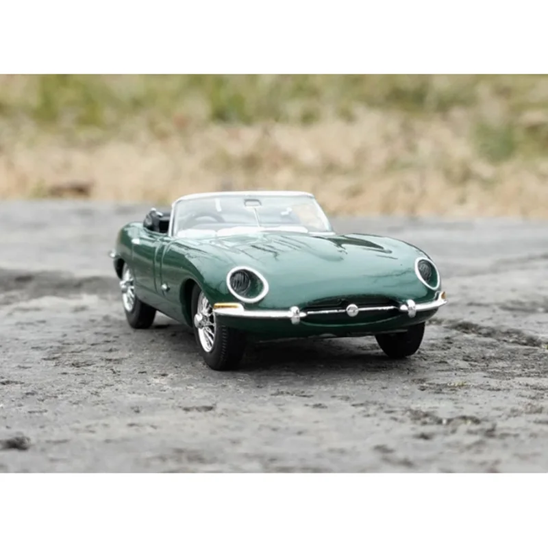 Delprado Diecast 1/43 مقياس Jajuar's E-TYPE سيارة رياضية كلاسيكية سبيكة محاكاة نموذج سيارة جمع عرض لعبة هدية تذكارية