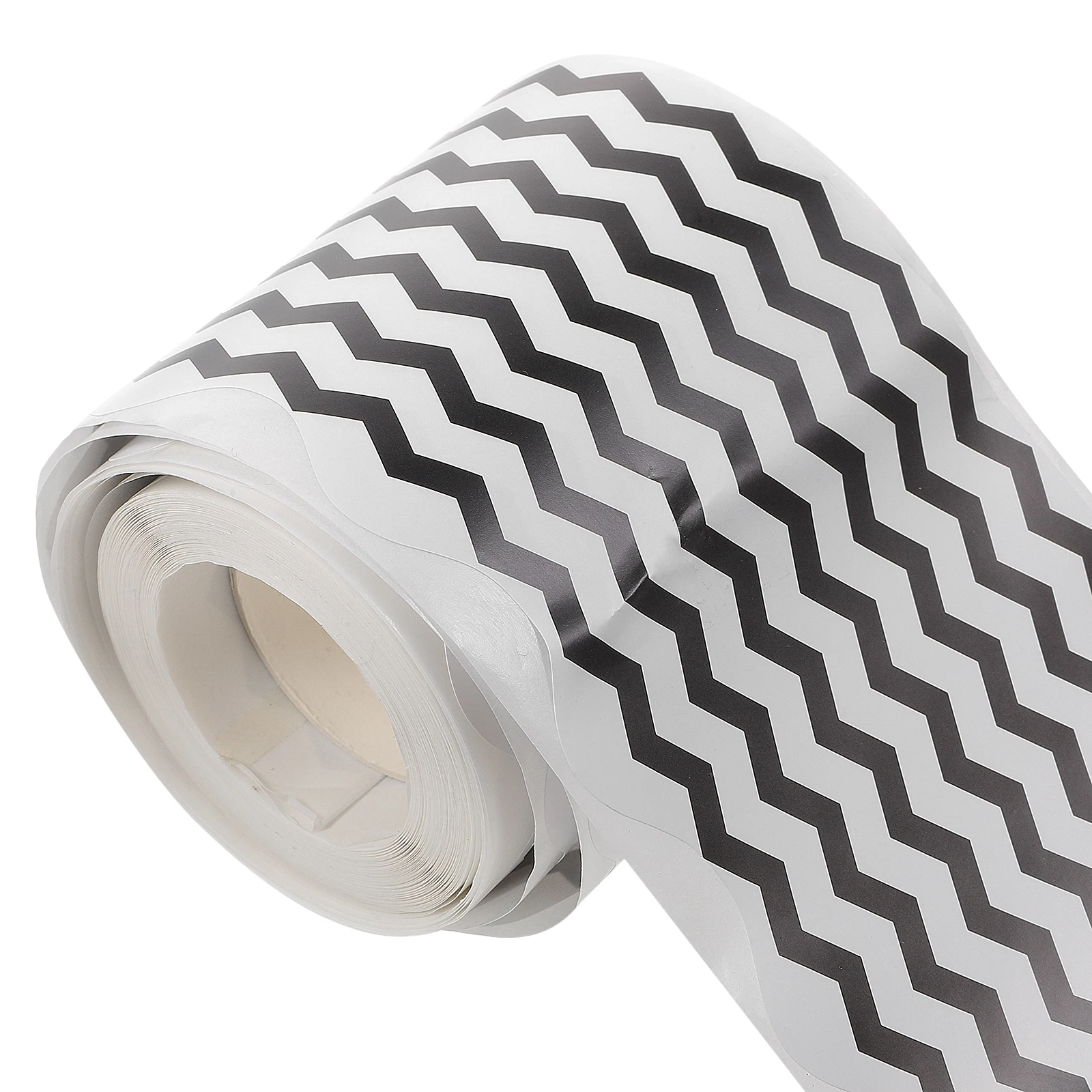 Wave Border Stickers Decorative Paper Classroom Accessories Adhesive Trim Removable Bulletin Board Borders Lovely Trim Copper