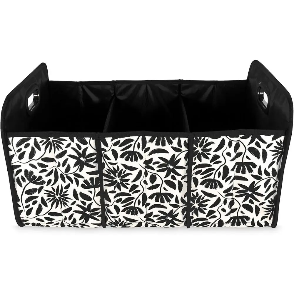 

Стальной органайзер для хранения в автомобиле, аксессуары для авто, милый органайзер для подгузников для женщин, сумка для мусора/продуктов, органайзер для багажника автомобиля с отделениями