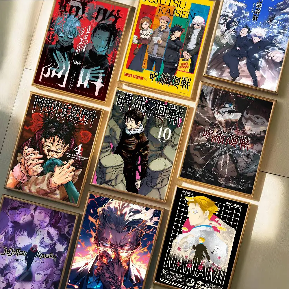 Kento Nanami Jujutsu Kaisen Poster Art With Prints Home Bedroom Living Room Decoration Gift