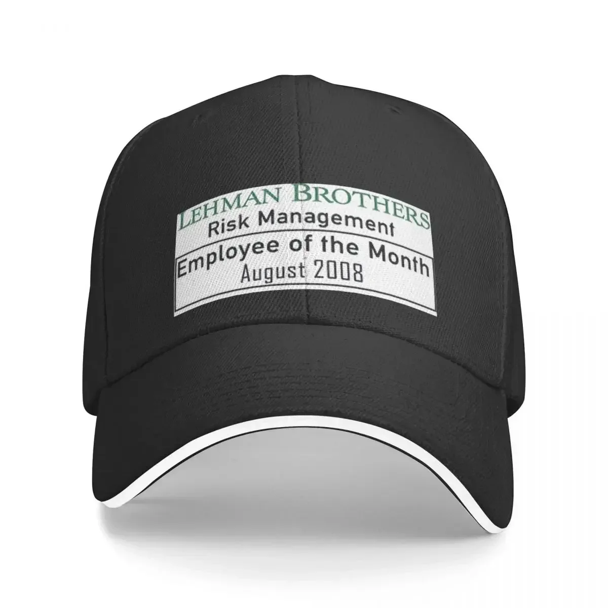 Lehman Brothers Baseball Cap Hat Luxury Brand custom Hat luxury woman cap birthday Women's Beach Visor Men's