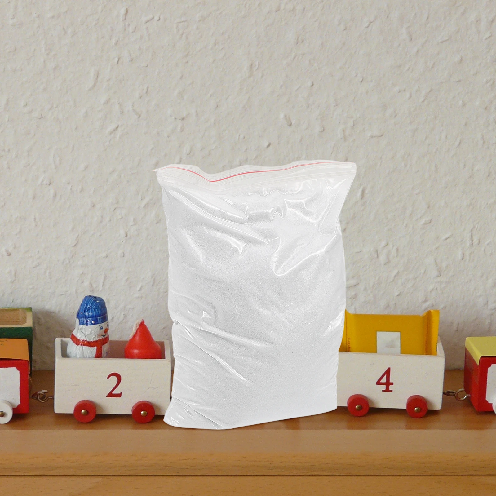 Arena Fina Decorativa de Cuarzo en Bolsa, Material para Manualidades, Accesorio para Mesa de Arena, Juego Creativo para Niños, Proyectos de Decoración del Hogar
