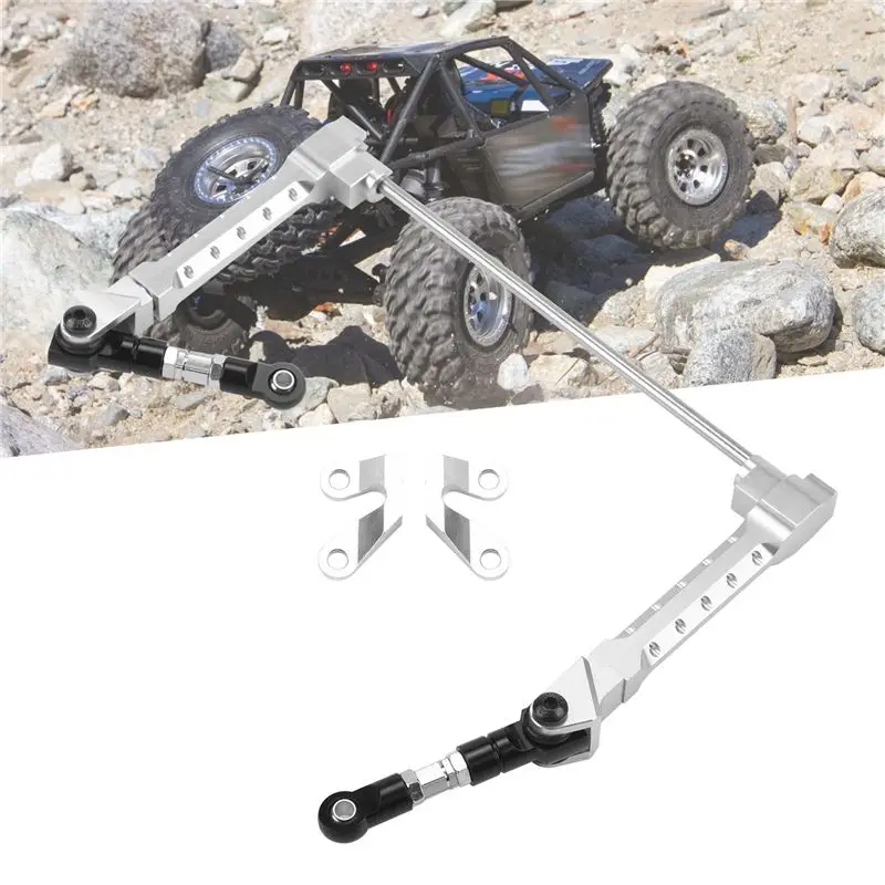 Barra estabilizadora de haste anti-inclinação de metal x18a para axial rr10 90048 90053 yeti 90025 90026 90050 wraith 90018 1/10 rc crawler carro