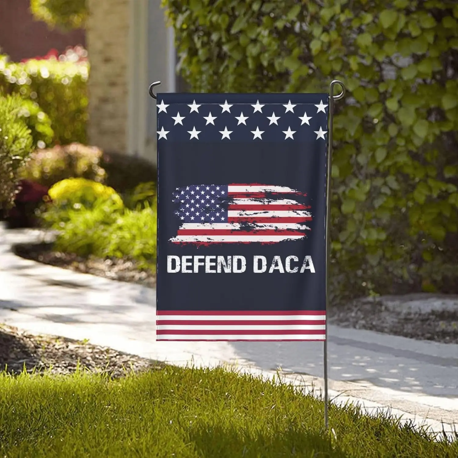Defend Daca Garden Flag Funny Banners Yard Flags kkz