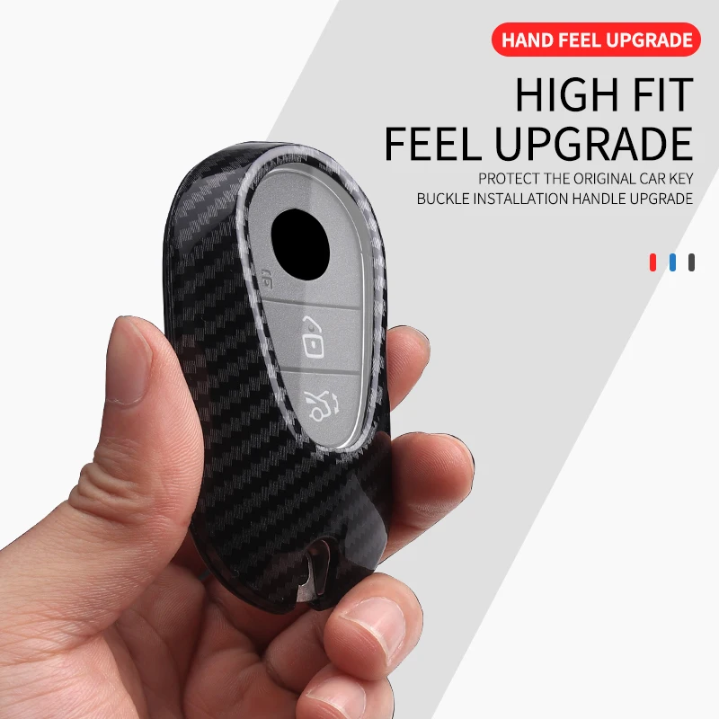 Fashion Car Remote Key Case Shell Bag For Mercedes Benz New C S Class W206 C260L W223 C200L S450L S400L S500 Accessories