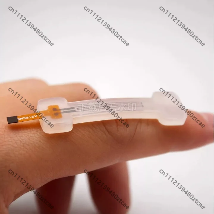 Soft Stretchable Strain Sensor Flexible Sensing Module For Wearable Electronic Skin