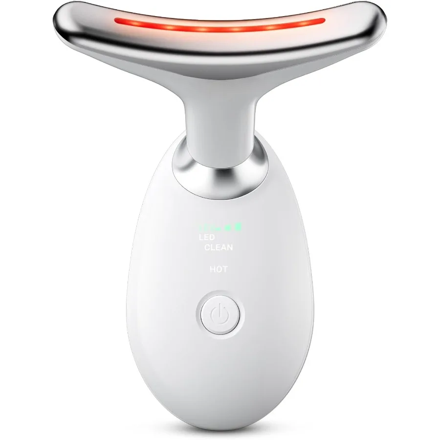

Face Neck Tool for Skin Care Electric Neck Face Lifting Device for Wrinkle Removal White