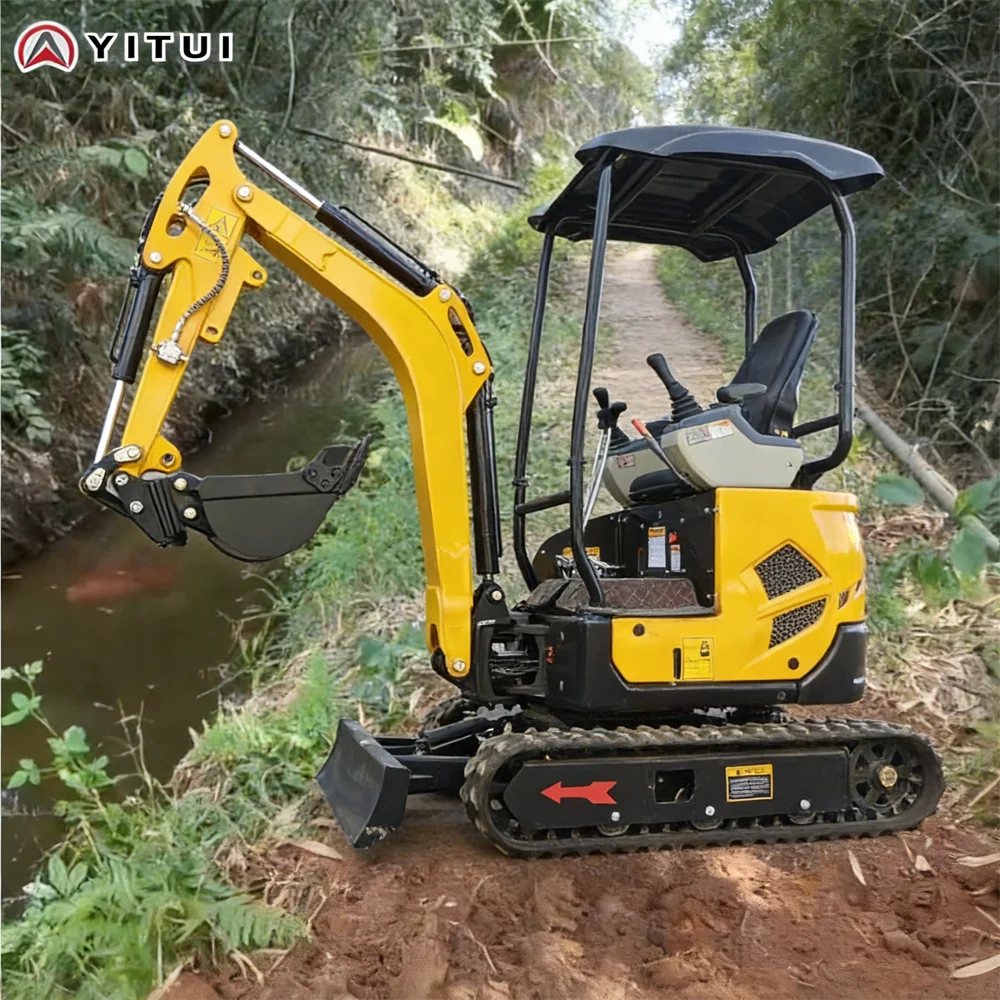 

Customized 2 Ton Mini Crawler Excavator Durable Compact Kubota Engine Mini Excavator For Farm Gardens And Homes