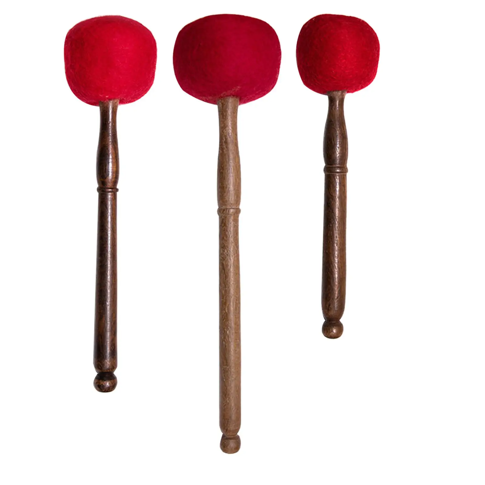Meditation Bowl Stick Hammer Wooden Handcrafted Tibetan Singing Bowl Stick for Relaxation Mindfulness Meditation Accessories