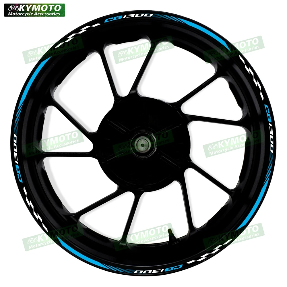 For Honda CB1300 CB 1300 motorcycle accessories 17 inch front and rear wheel decals fairing reflective sticker decoration