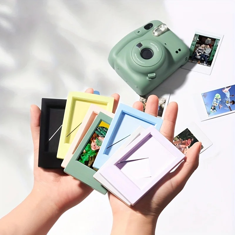 3 Inch Mini Photo Frame Compatible with Fujifilm Instax Mini Series, Available in 1pc or 5pcs