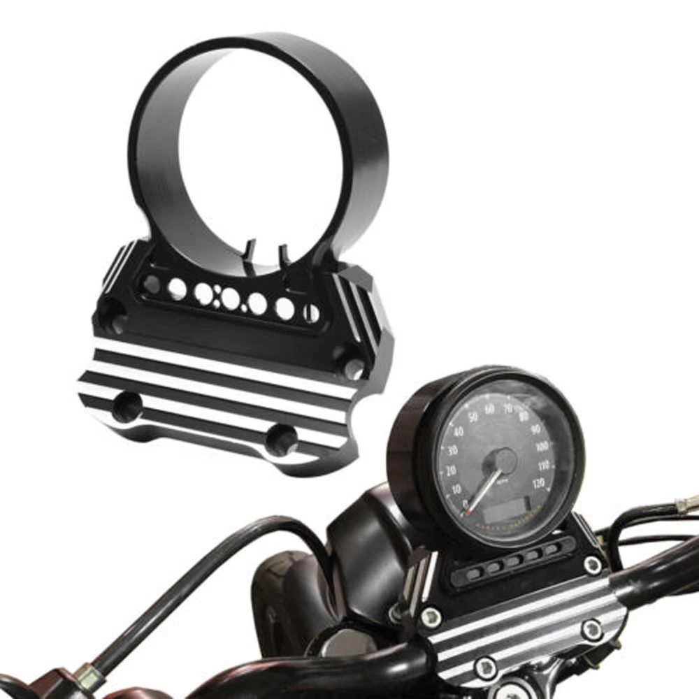 

Motorcycle CNC Aluminum Instrument Bracket For Harley Sportster XL 883 XL1200 48 72 Iron 883
