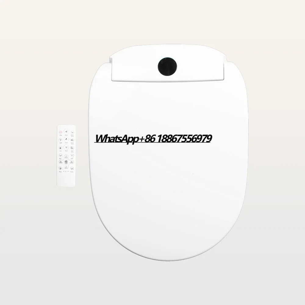 

Modern Smart U-Type Cover Plastic Toilet Seat Quick Heating Night Light Bamboo Charcoal Deodorizer Easy Installation