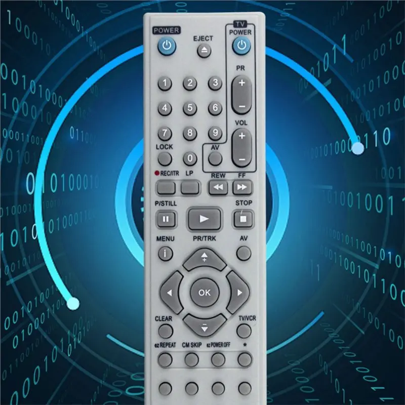 Hot Selling-For LG VCR VHS Player Remote Control Replacement- Model Code 6711R1P073B,For LG VCR VHS Player Remote Control