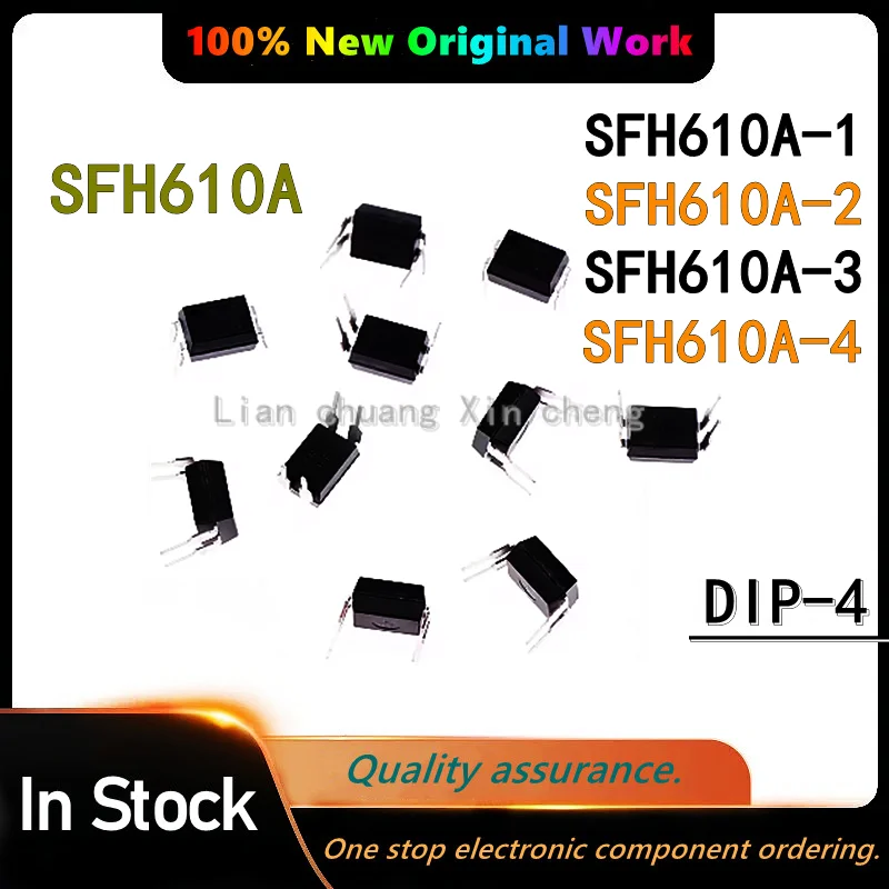 10 piezas 100% Original SFH610A-1-2-3-4 SFH610A 610A-4 SOP4 SFH610 610A SFH610A-2 SOP DIP-1-2-3-4 DIP4 nuevo IC en Stock