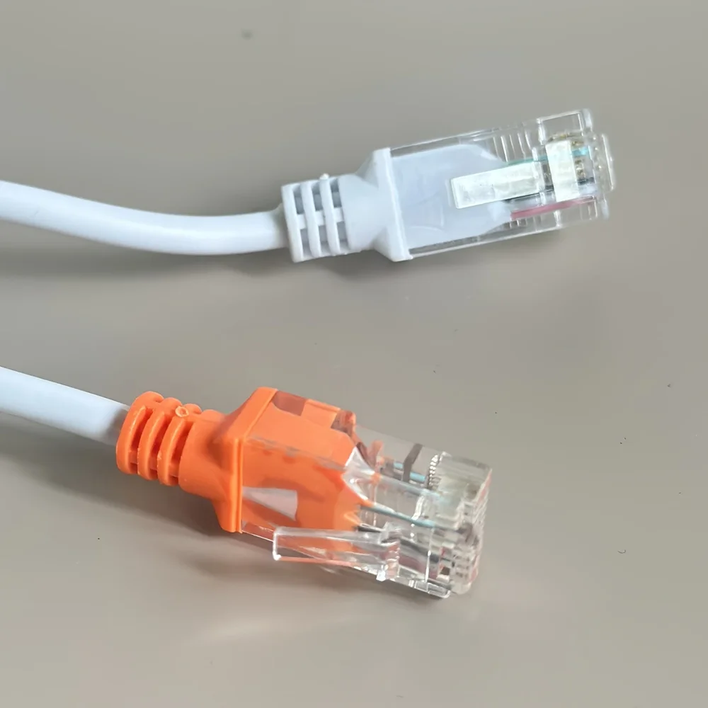 2 IN 1 POE Splitter CCTV Accessories Three Way RJ45 Head POE Adapter Cable For IP Camera Install