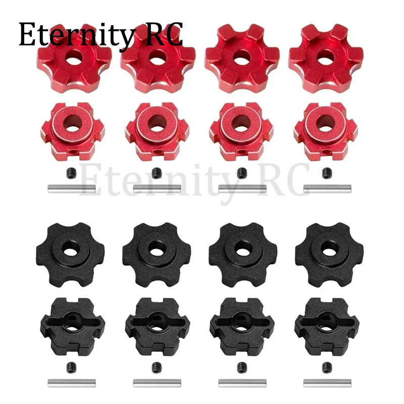 1/10 Traxxas MAXX RC Car Metal 17mm Splined Wheel Hubs Hex Upgrade Part 8956 for Enhanced Performance