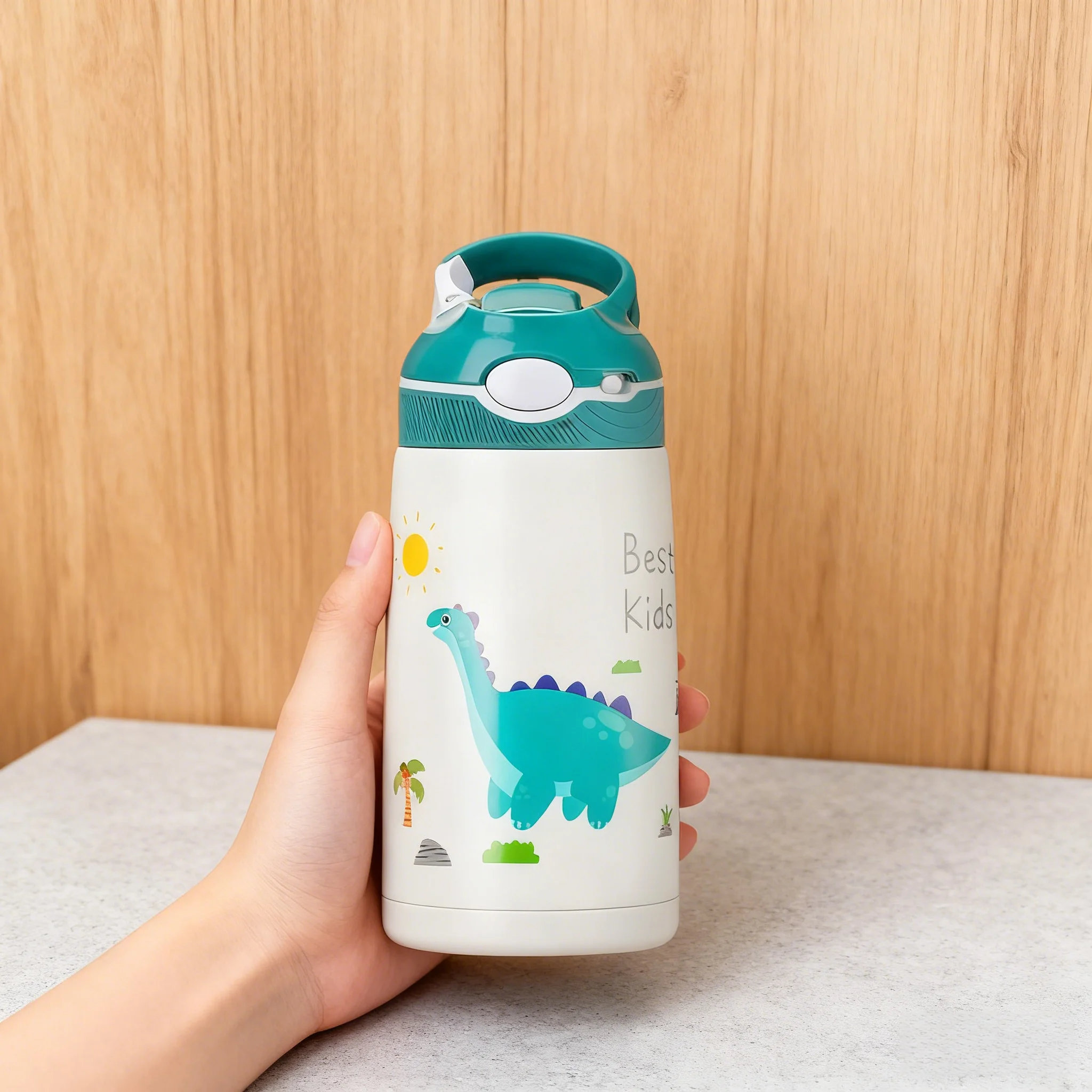 

Портативный детский термос, 400 мл, бутылка с соломинкой, термокружка из нержавеющей стали 316, стакан, термокружка, термос для холодной и горячей воды Cu