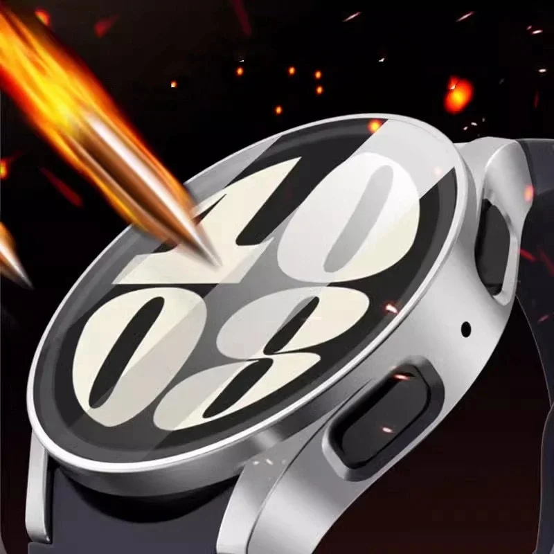 Soft TPU Case Glass For Samsung Galaxy Watch 7 40MM 44MM Smartwatch Screen Protector Anti-Scratch Bumper Watch7 44MM Cover Shell