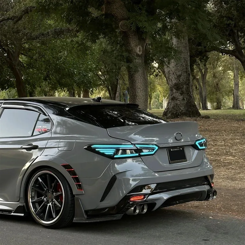 

MOTION стоп-сигнал задний фонарь светодиодные задние фонари RGB цвет последовательный для Camry задний фонарь 2016-2023