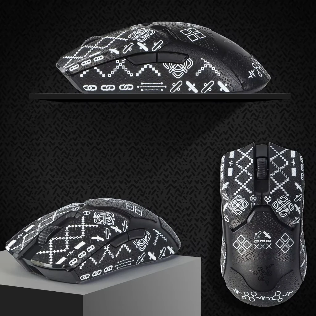 Mouse Grip Tape Sticker For Razer Viper V2 Pro Mouse Anti Slip Skin PVC material Skin-friendly feel Game Mouse Accessories