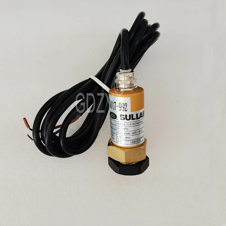 High quality and high-pressure water pressure switch 250017-992 for SULLAIR air compressor