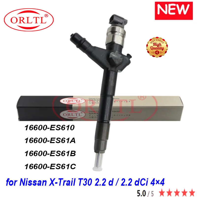 Diesel Injector 095000-6020 0950006020 095000 6020 16600-ES610 16600-ES61A 16600-ES61B 16600-ES61C For ​Nissan X-Trail T30 2.