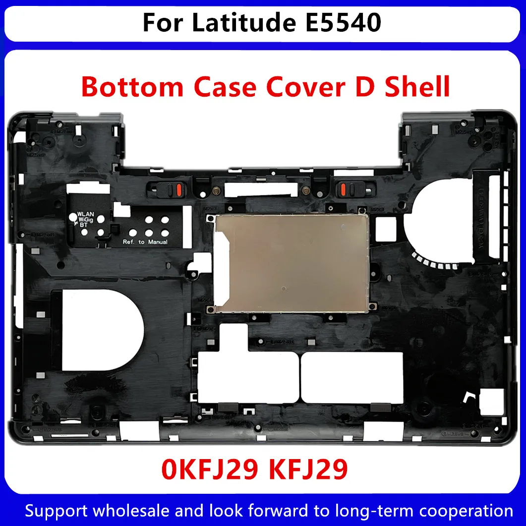 New For Dell Latitude E5540 Bottom Base Cover Case 0KFJ29 KFJ29 Lower Case Black MainBoard Bottom Casing D Case 252 pcs / lot