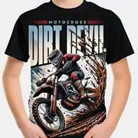 Kids Clothes Boys Tshirt Short Sleeve Stylish Car Racing Graphic T Shirts Children Summer Clothes Casual Streetwear Boys Clothes 5