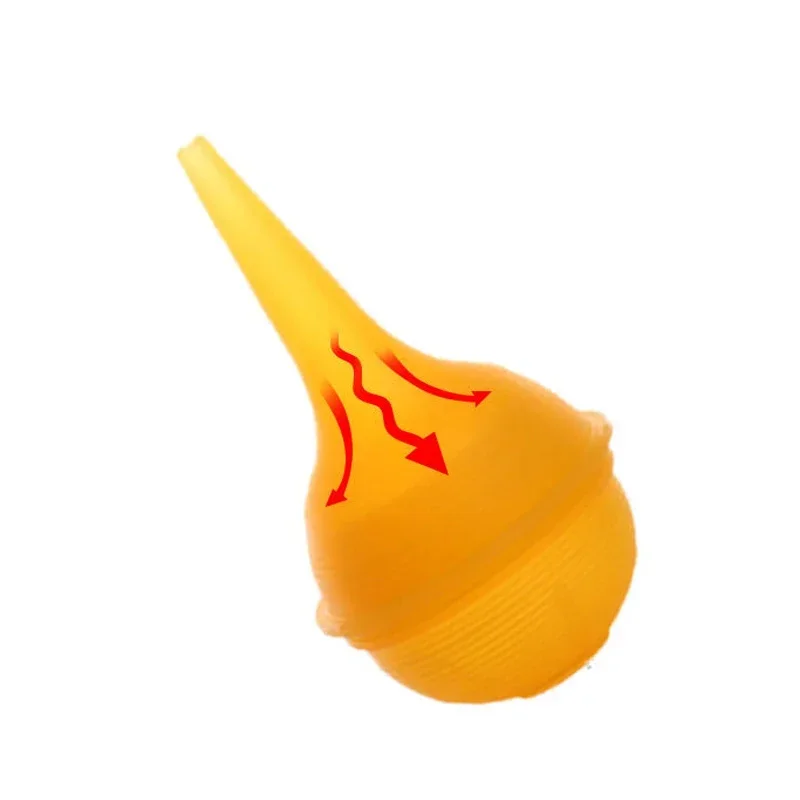 Handheld newborn spherical silicone nasal suction, child care nasal suction device,baby anti reflux design nasal cleaning device