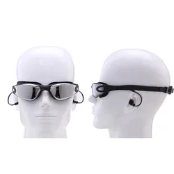 Lunettes de natation myopie pour adultes, lunettes de course, bouchon d'oreille, lunettes de piscine professionnelles, anti-buée, lunettes optiques étanches, hommes et femmes, nouveau