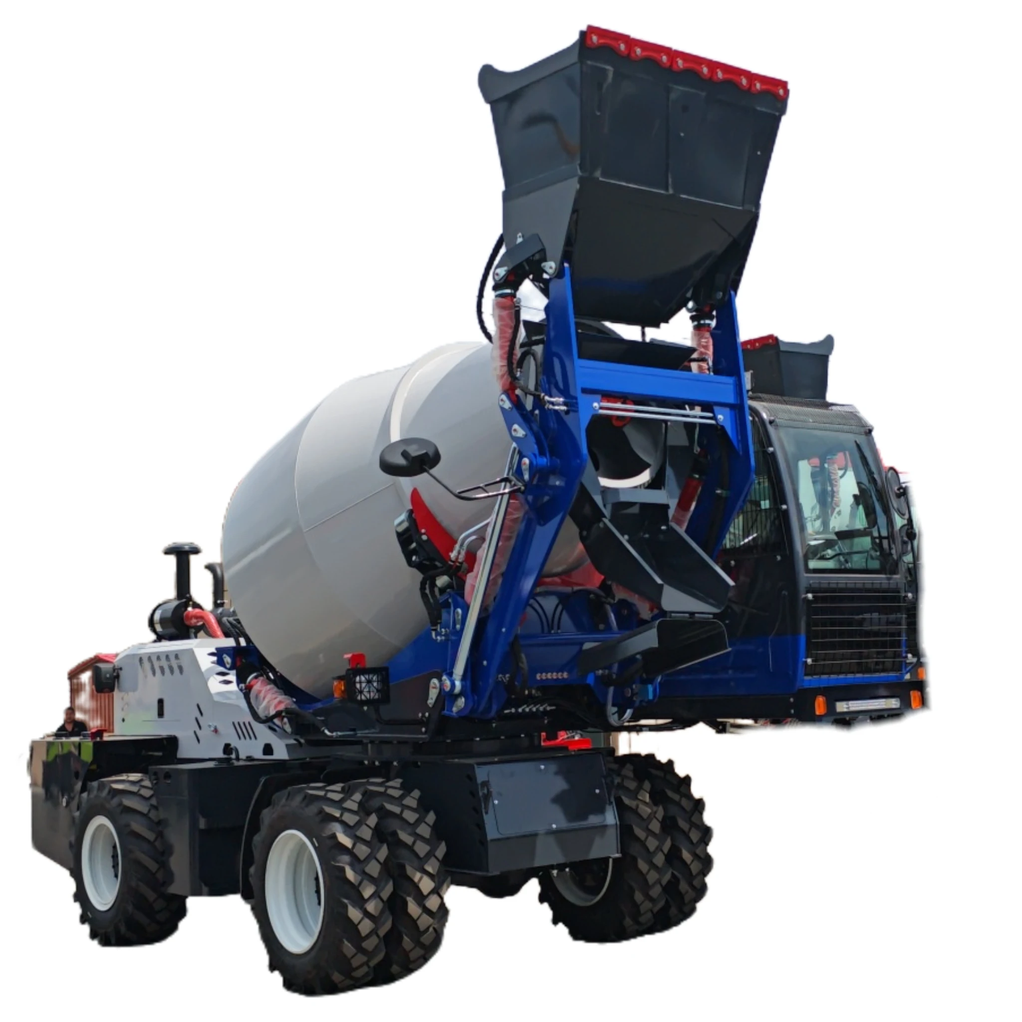 3.5m3 Self Loading Concrete Mi - Concrete Mixer Machine ulasan dan harga