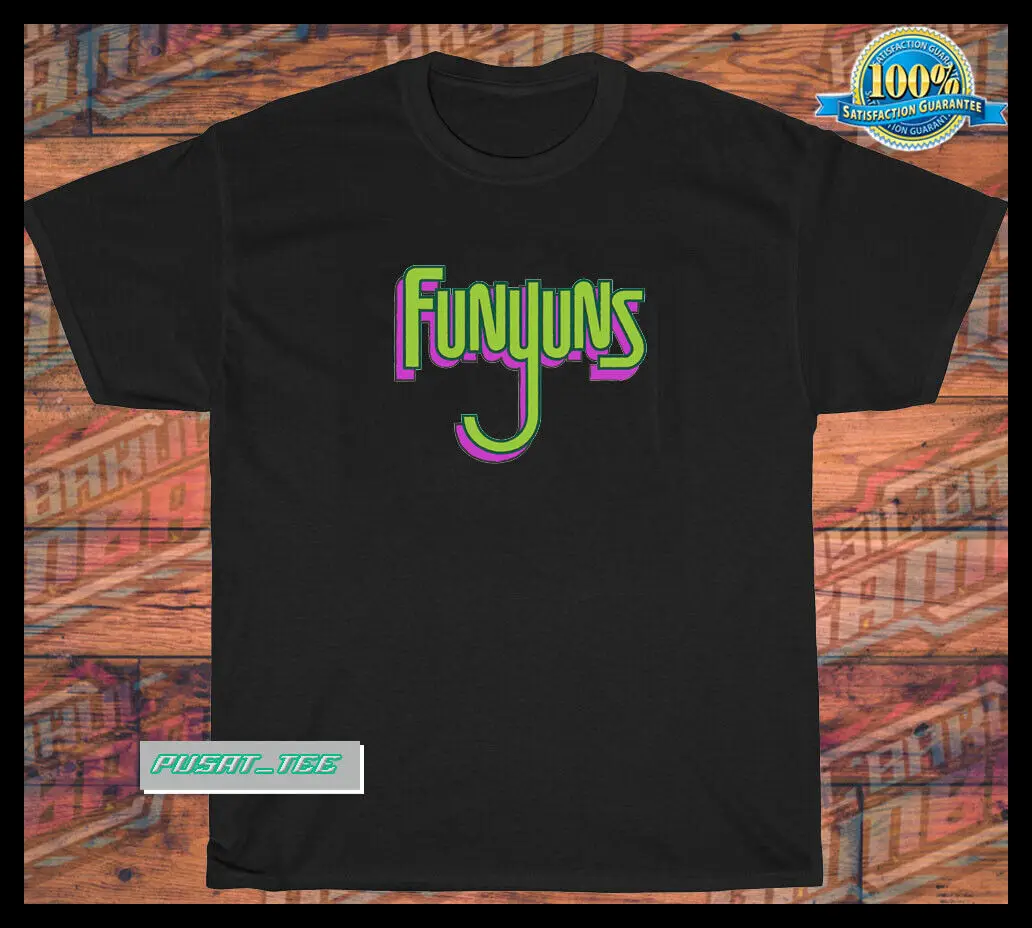 Funyuns Onion Flavored Rings Logo american funny men's T-Shirt Size S-5XL