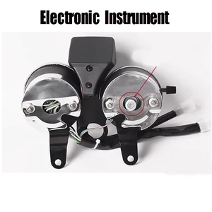 DUPANQ Velocímetro de motocicleta Tacômetro Plástico ABS para Suzuki GN125 GN 125 Conjunto de instrumentos 8 principais vendas velocimetro para moto 125 - №3