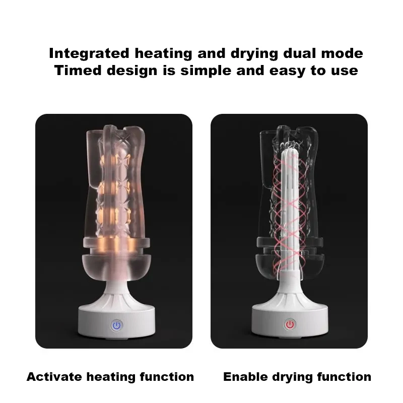 Portable Base For Men Adults, Dual Mode Heating & Drying, Mildewproof Moisture-proof Quick Drying Tools For Doll Silicone