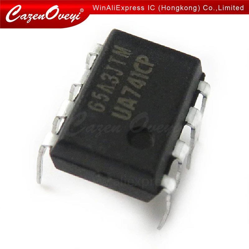 10pcs/lot UA741CN UA741CP UA741 LM741 NJM741D DIP-8 In Stock