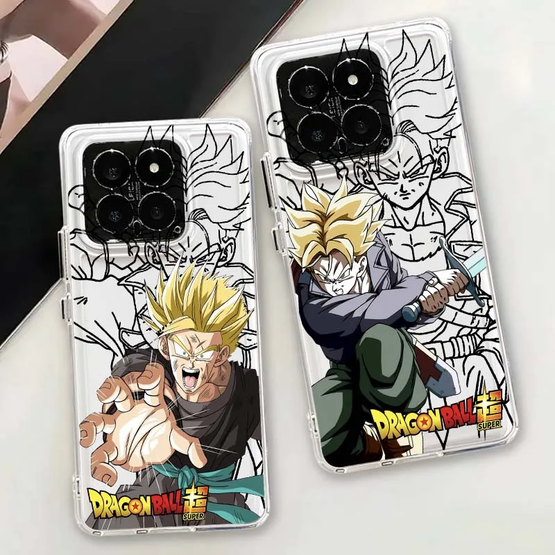 

D-Dragon Balls Trunks‌ Gohan‌ For Xiaomi 15 14 13 12 12S 12X 12T 11 11T Pro Lite Transparent Phone Case