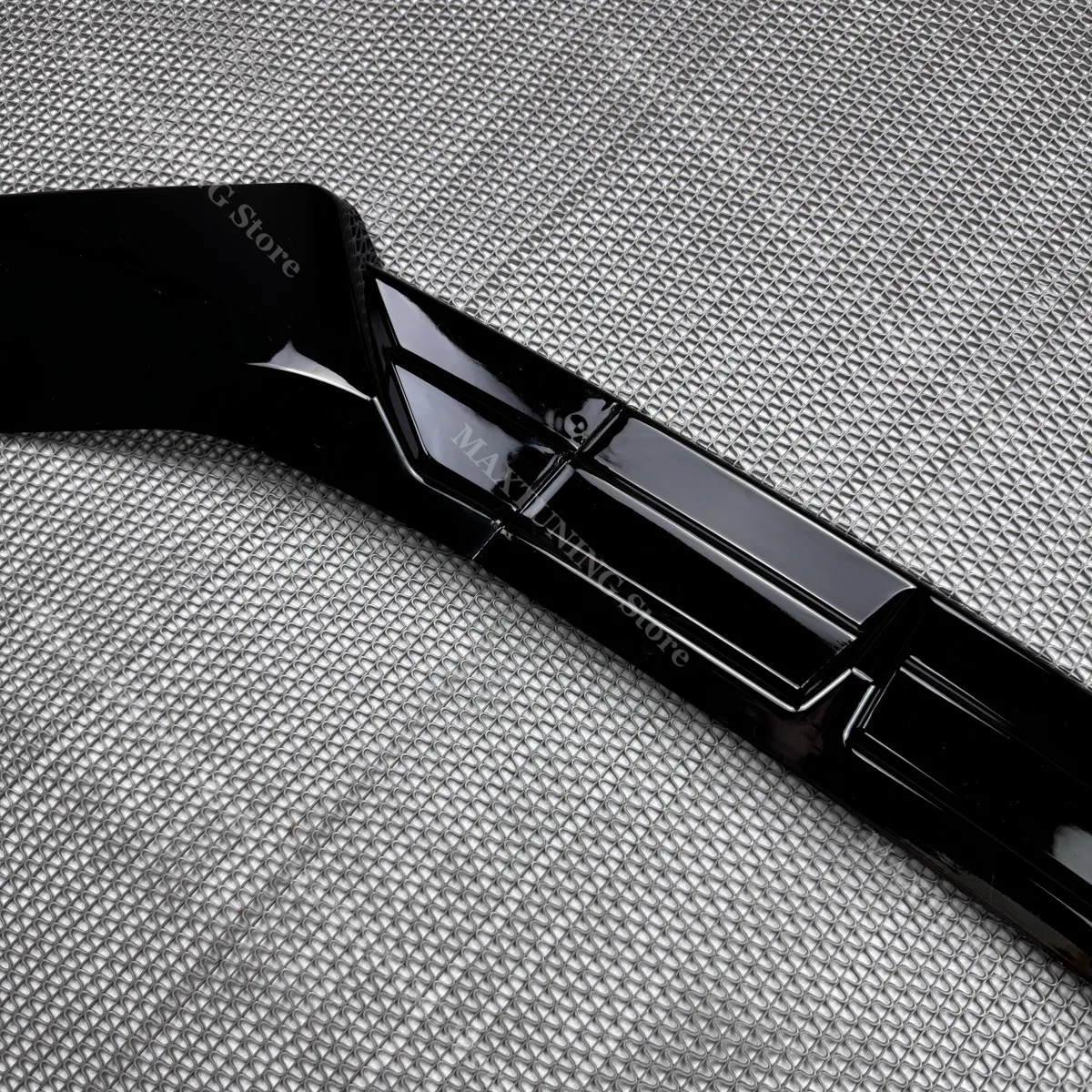 Picture 6: Front Bumper Diffuser Lip For Skoda Octavia MK4 RS vRS Sedan Combi 2020-2024 Gloss Black Splitter Lip Spoiler Protector Tuning