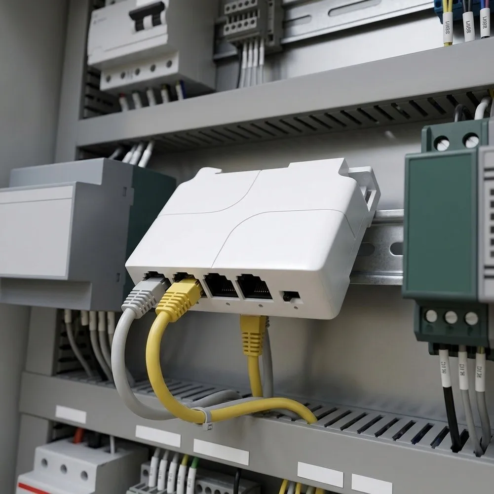 4-Port For PoE Extender Boost Your IP Camera & NVR Connectivity With 100Mbps 1-in 3-out For POE Repeater Extender