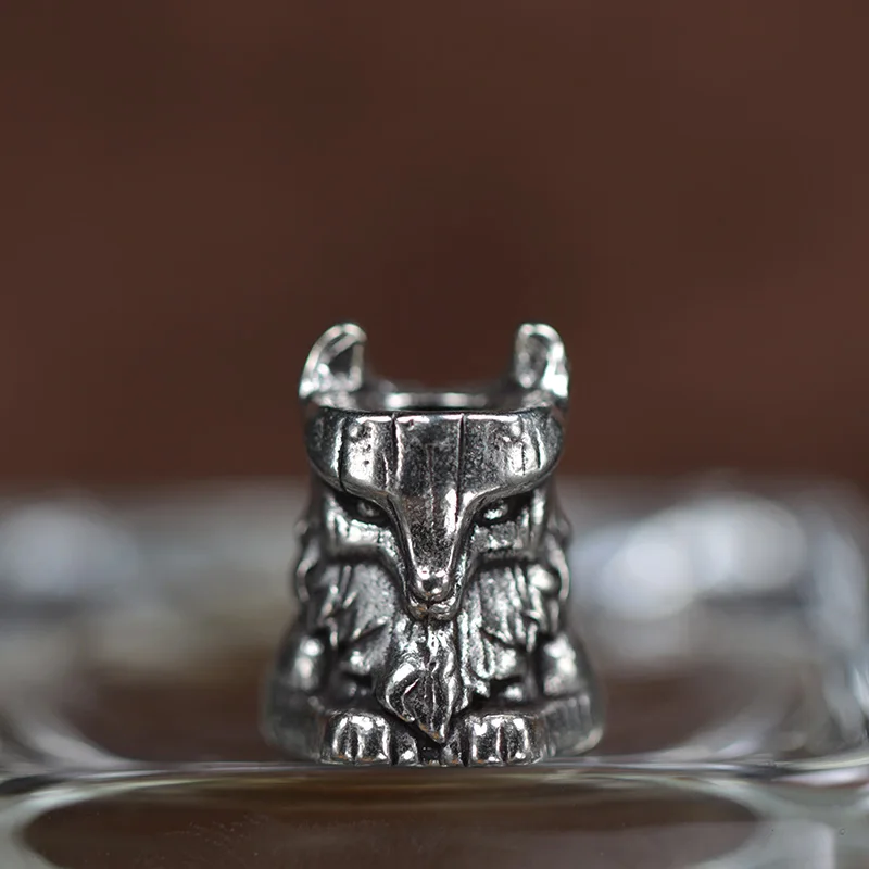 Firefox القبائل المصرية القديمة راعي القديس النحاس Paracord الخرز الحبل قلادة DIY بها بنفسك اكسسوارات EDC أداة خارجية معلقة سحر